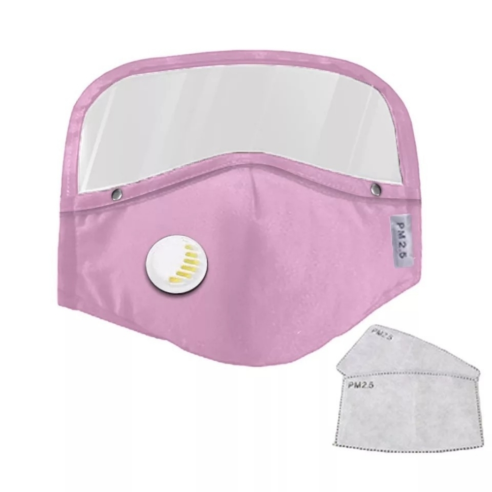 Mask with detachable Shield & eye protection